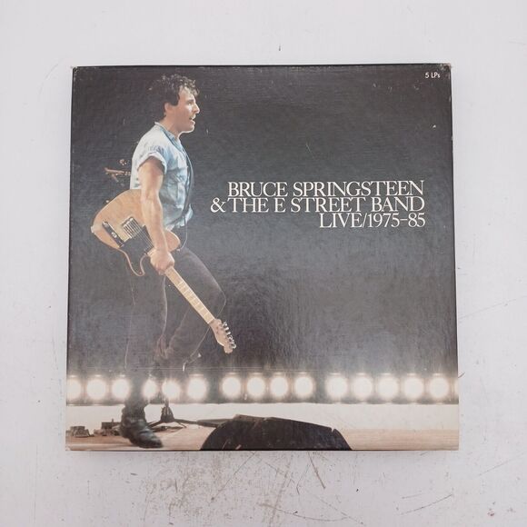 BRUCE SPRINGSTEEN & The E Street Band Live 1975-85 5 LP Box Booklet EX VINYL - Picture 3 of 14